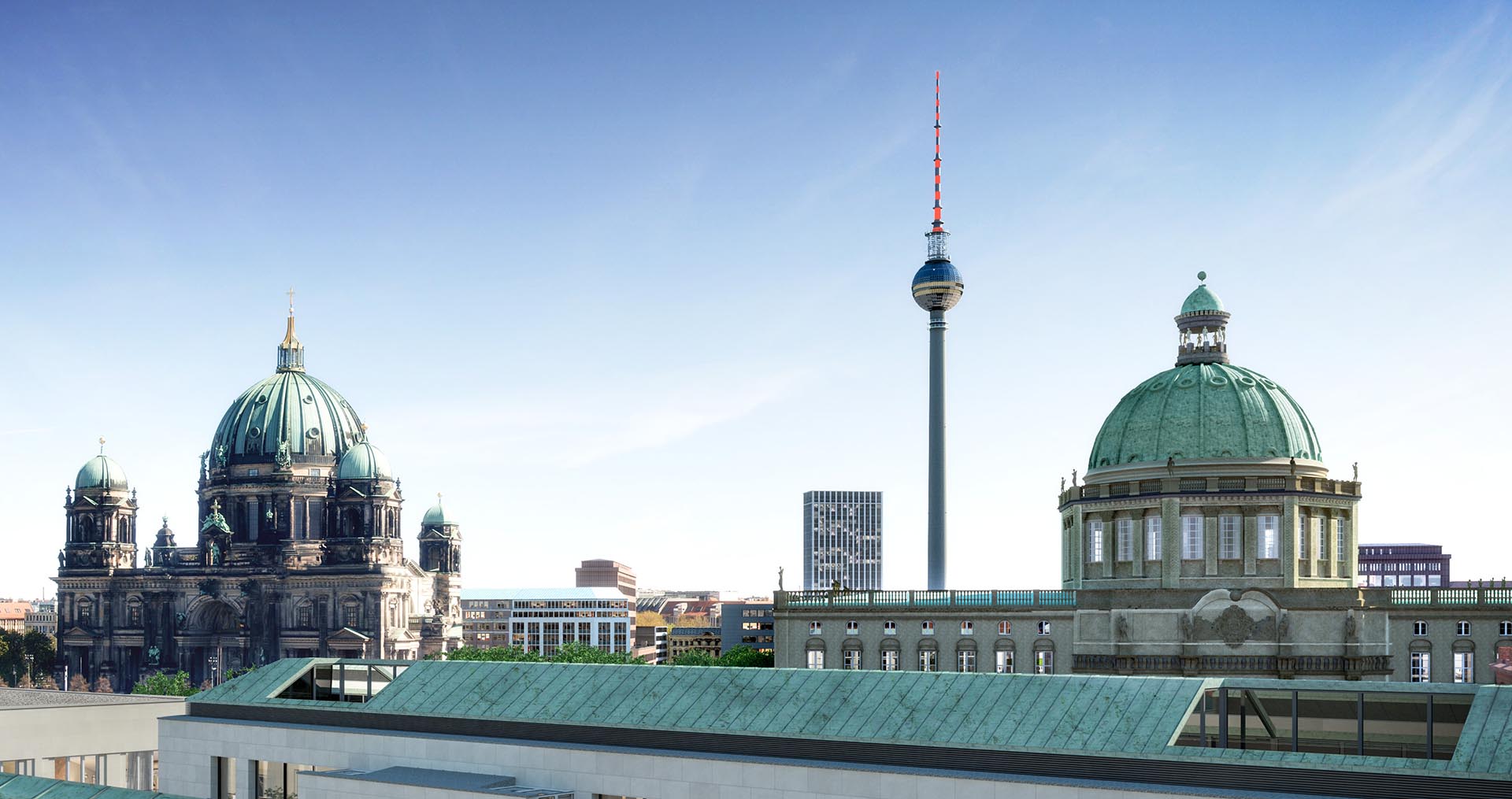 Berlin Schinkelplatz N°3 Schlossblick