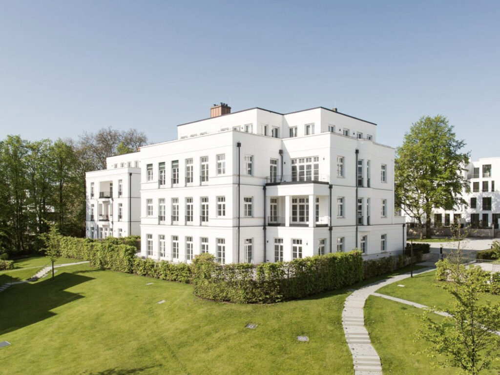 Alstervillen in den Sophienterrassen in Hamburg Harvestehude