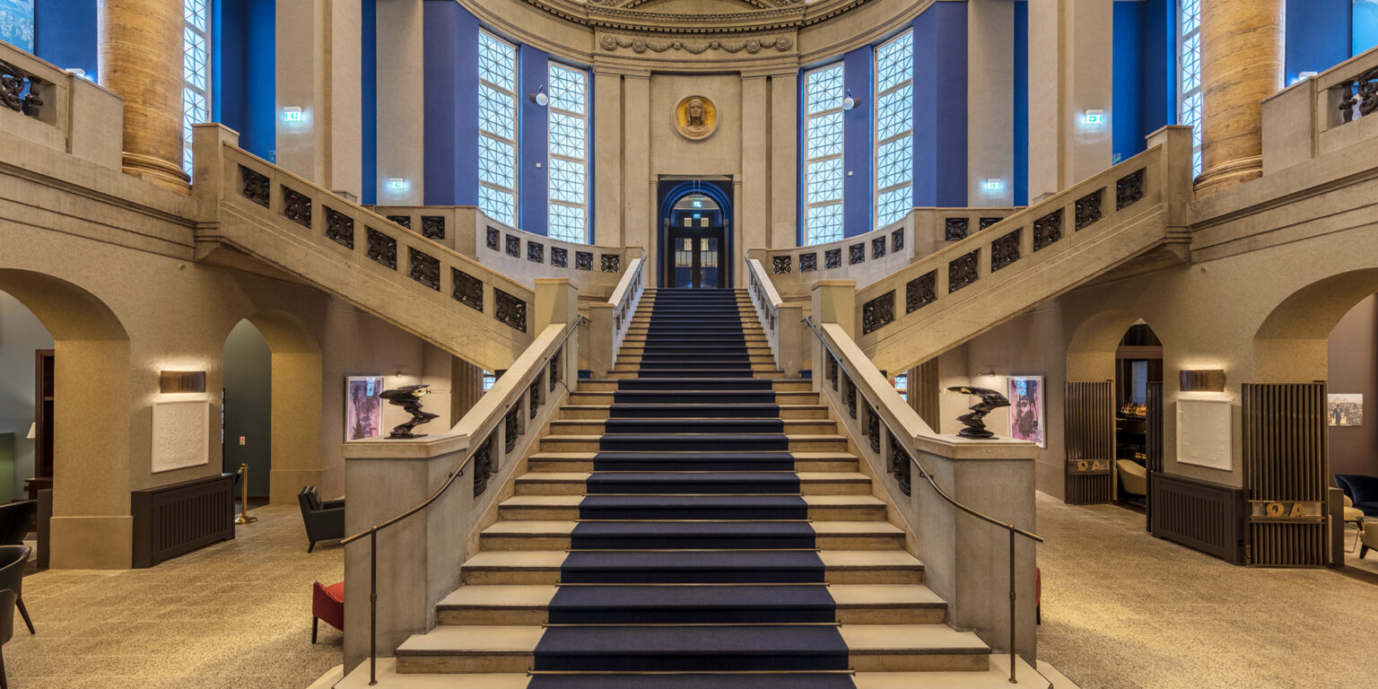 Eingangshalle im The Wellem Hotel in Düsseldorf