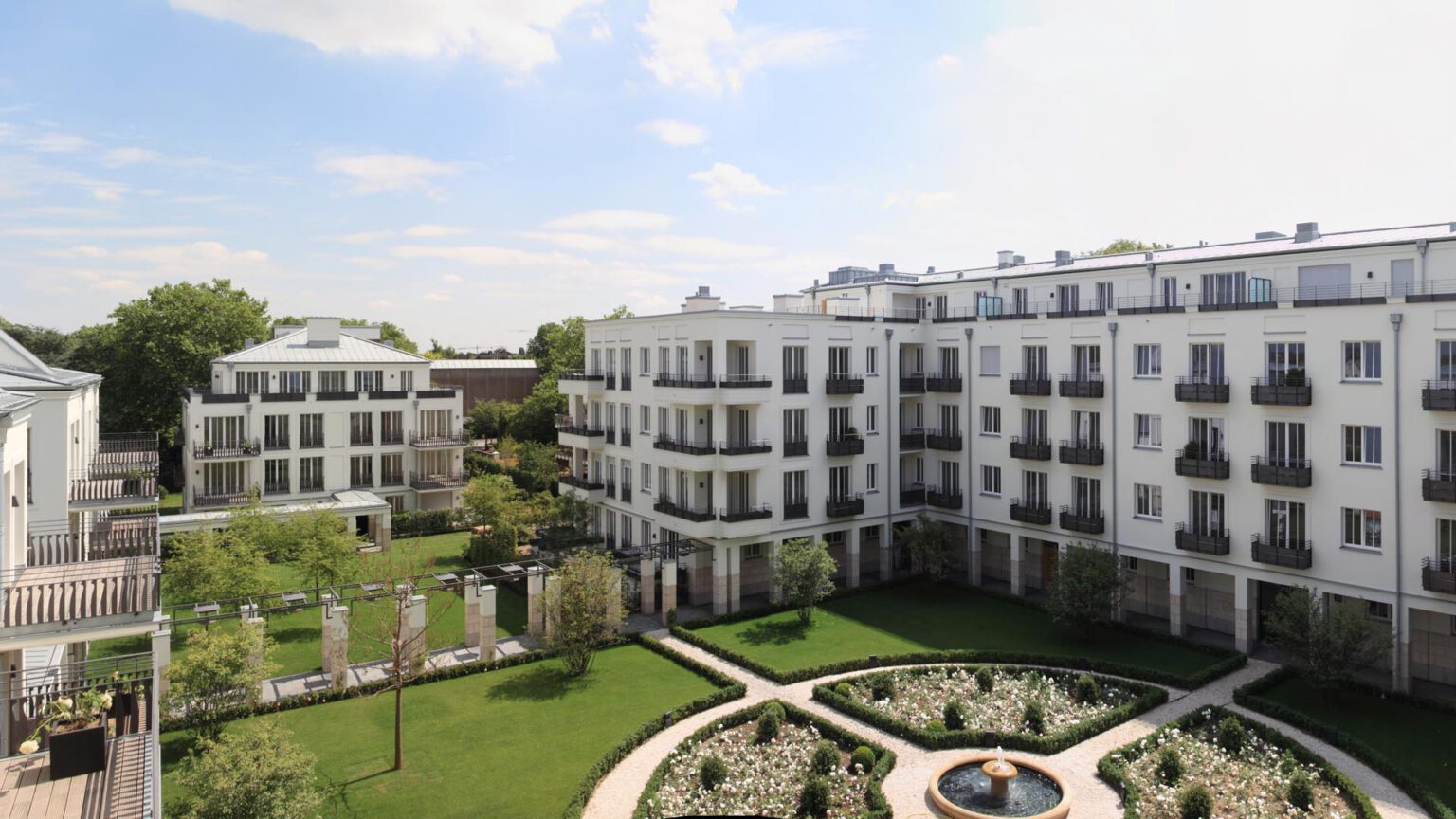 Luxusimmobilien in Münster Klostergärten Panorama