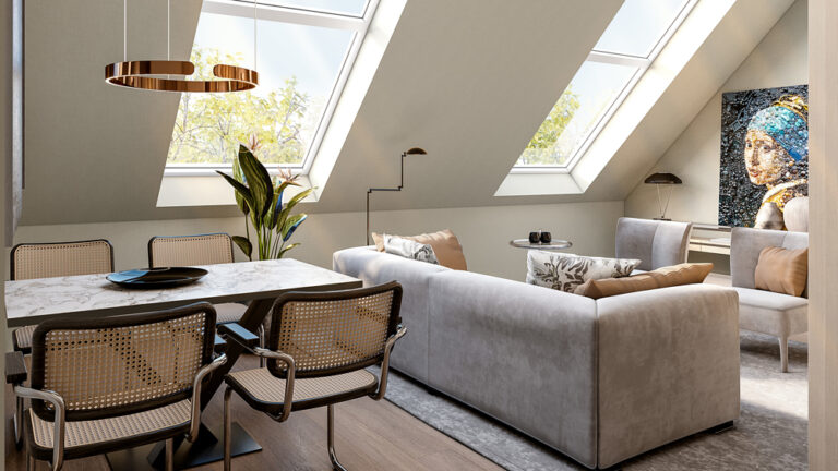 Wohnbereich Möblierungsbeispiel