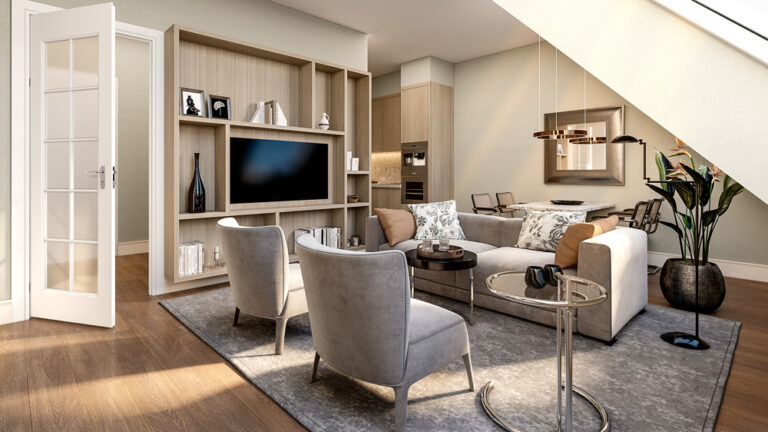 Wohnbereich Möblierungsbeispiel