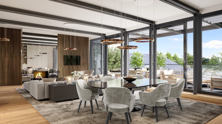 Wohn- und Essbereich