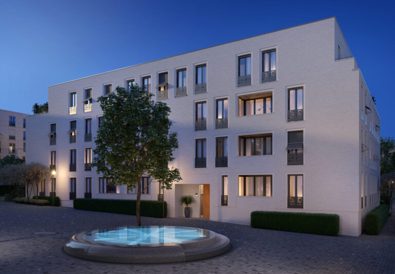 SOPHIE Ansicht Süd Nacht