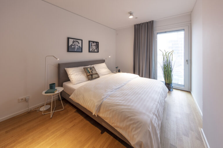 Möblierungsbeispiel Schlafbereich