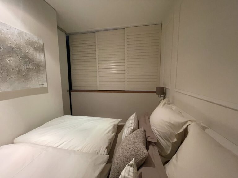 Schlafen mit Blick zur Ankleide